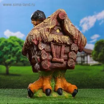 Садовая фигура из полистоуна «Избушка», 5336 см