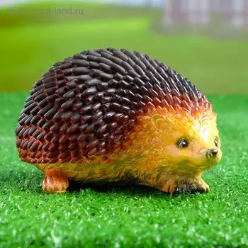 Садовая фигура "Ёж маленький настоящий" 10х11х14см