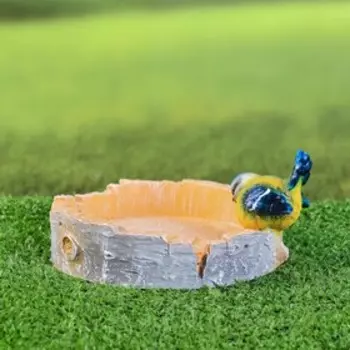 Садовая фигура - кормушка "Птичка" 9х15см