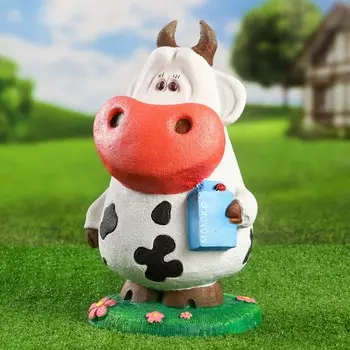 Садовая фигура "Коровка" 23х28х41см