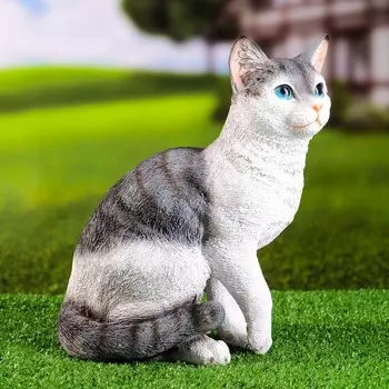 Садовая фигура из полистоуна «Кот», 302516 см