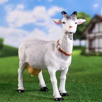 Садовая фигура "Коза" 16х46х38см