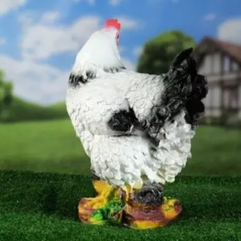 Садовая фигура "Курица несушка" 35х20х40см