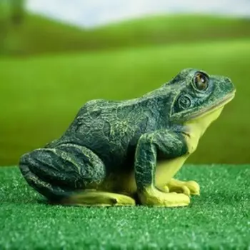 Садовая фигура из полистоуна «Лягушка», 181523 см