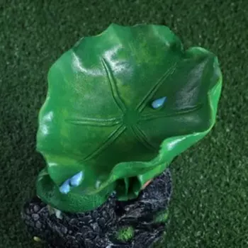 Садовая фигура - поилка из полистоуна «Лягушки на камне», 201729 см