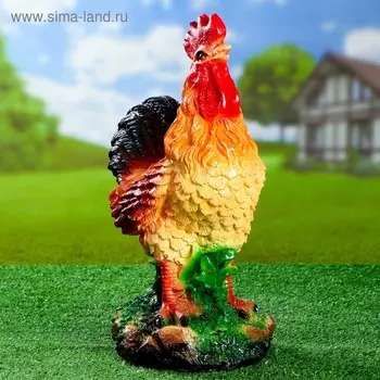 Садовая фигура из гипса «Петух», 4626.523.5 см