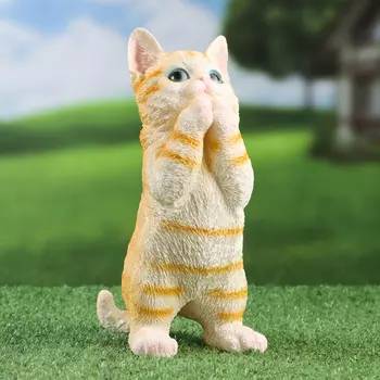 Фигурка полистоун «Попрошайка рыжий», 101622 см