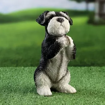 Фигурка полистоун «Попрошайка Шнауцер», 91021 см