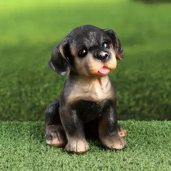 Фигурка "Щенок ротвейлера" 13х15х18см