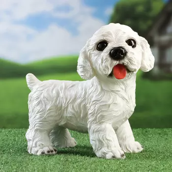 Фигурка «Терьер», белый, 221322 см