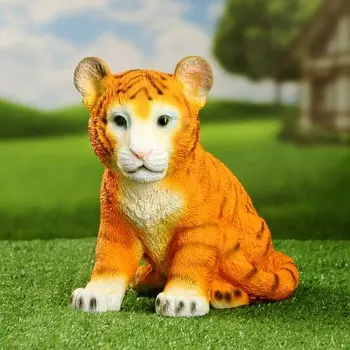 Садовая фигура "Тигренок" 24х24см