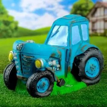 Садовая фигура "Трактор" 30х60х35см