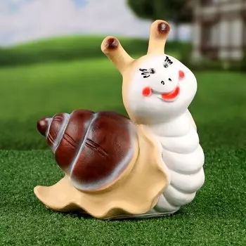 Садовая фигура "Улитка средняя" 27х15см