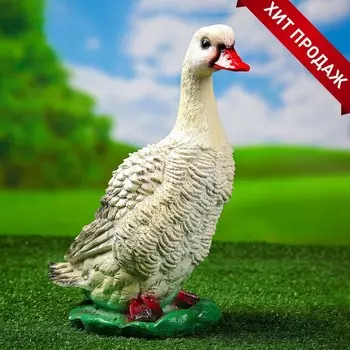 Садовая фигура из гипса «Московская утка», 371721 см