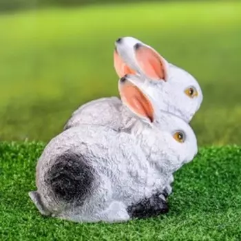 Фигура "Зайчата трио" 15см