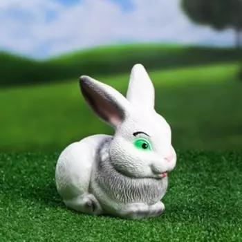 Фигура "Зайчик серенький" 18х11см