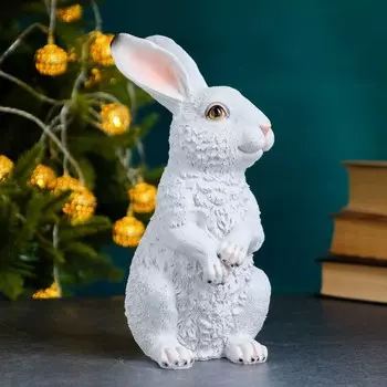 Садовая фигура из полистоуна «Зайка», 21912 см