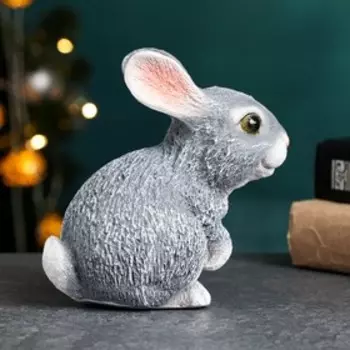 Фигура "Зайка-мини" серая 15см