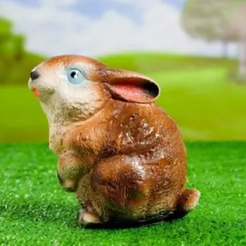 Садовая фигура из гипса «Заяц весёлый», 141016 см