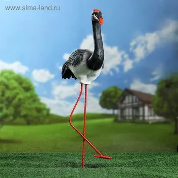 Садовая фигура из полистоуна «Журавль», 573014 см