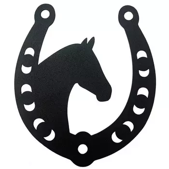 Садовое украшение Grillux «Подкова с конем»