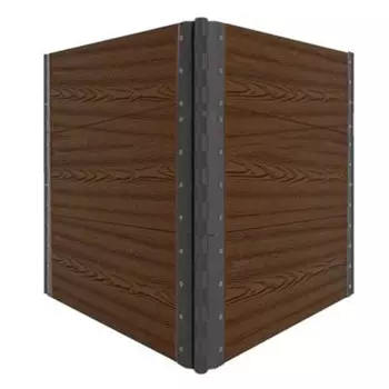 Садовый компостер 1-й ДПК комбинат 100*100*90 см, 4х ярусный