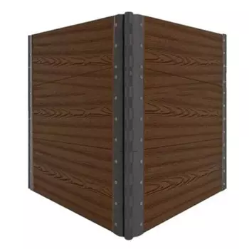 Садовый компостер 1-й ДПК комбинат 150*100*90 см, 4х ярусный