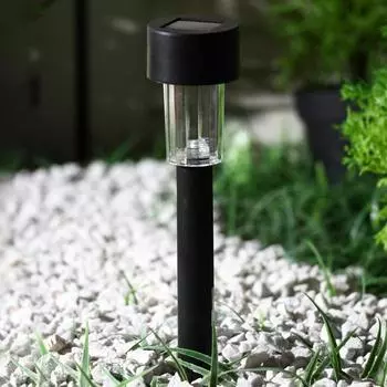 Садовый светильник «Цилиндр», уличный, на солнечной батарее, 4.5304.5 см, 1 LED, свечение тёплое белое