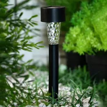 Садовый светильник «Трапеция», уличный, на солнечной батарее, 4.5304.5 см, 1 LED, свечение тёплое белое