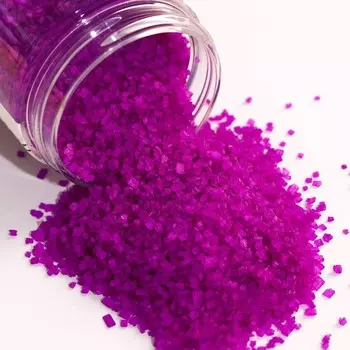 Сахар неоновый KONFINETTA «Фиолетовый» для десертов, куличей и напитков, 50 г