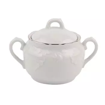 Сахарница Cmielow Rococo «Отводка платина», 200 мл