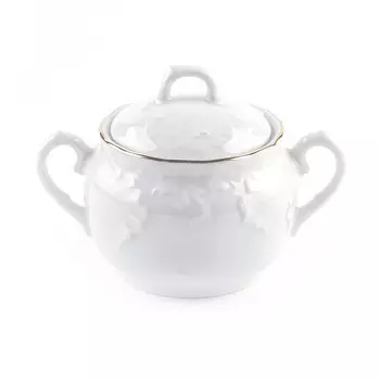 Сахарница Cmielow Rococo «Золотая отводка», 200 мл