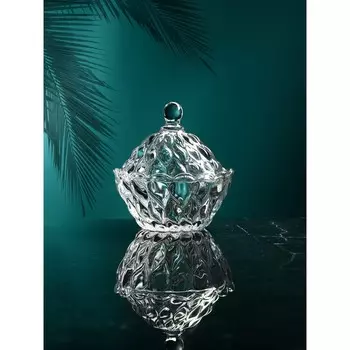 Сахарница « Флоренция», 250 мл, стекло, Иран