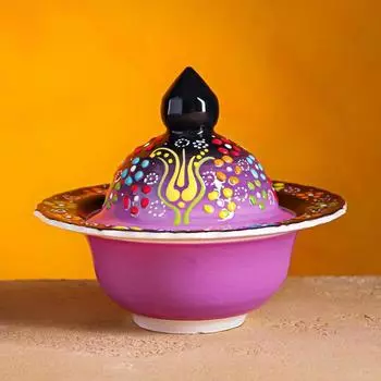 Сахарница "Рельеф фиолетовый" 0,15 л