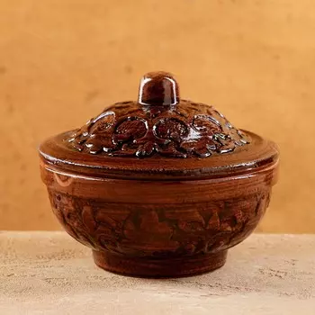 Сахарница Риштанская керамика "Акташ", 250 мл