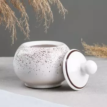 Сахарница "Рут" белая, 0,47л