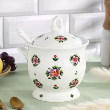 Сахарница "Ситец", 16х12,5 см, 540 мл