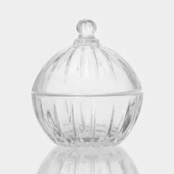 Сахарница стеклянная SELENA, 220 мл