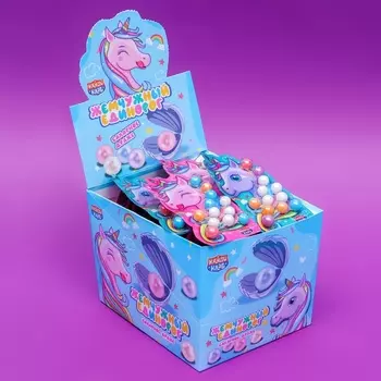 Сахарное драже "Жемчужный Единорог", 12 г