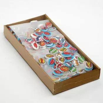 Сахарные медальоны «Поп-Арт», 300 шт.