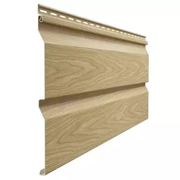 Сайдинг Dcke LUX под дерево Корабельный брус D5D Зрелый каштан