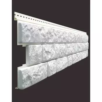 Сайдинг под камень DCKE LUX BERGART, 1800280 мм, цвет кокос