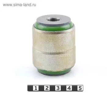 Сайлентблок нижнего поперечного рычага (крепление к подрамнику) задней подвески запрессованный, 4-06