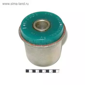 Сайлентблок нижней тяги моста задней подвески (к кузову) запрессованный, 1-06-2861