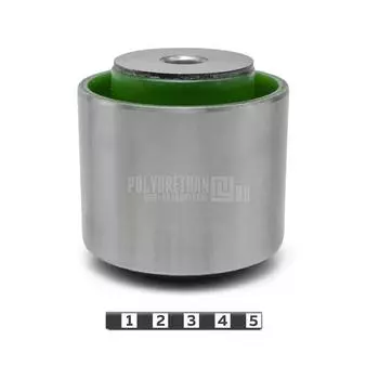 Сайлентблок передний верхнего рычага задней подвески запрессованный, 10-06-2411, зеленый