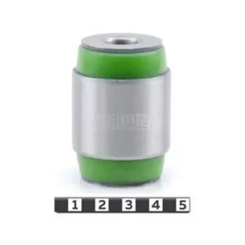 Сайлентблок поперечного рычага задней подвески запрессованный, 16-06-23241, зеленый