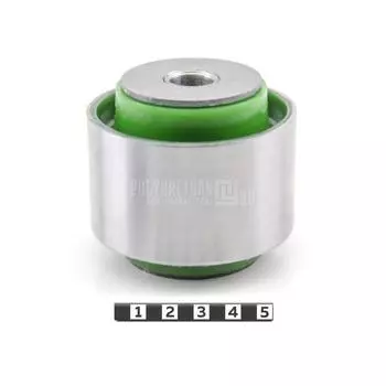 Сайлентблок продольного рычага задней подвески запрессованный, 2-06-22121, зеленый