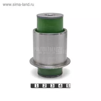 Сайлентблок верхнего рычага задней подвески, к кузову запрессованный, 19-06-2151, зеленый