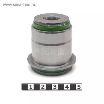 Сайлентблок внутренний верхнего поперечного рычага задней подвески запрессованный, 22-06-0101, зелены