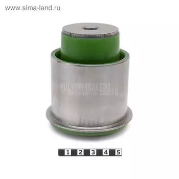 Сайлентблок задней балки запрессованный, 22-06-33751, зеленый
